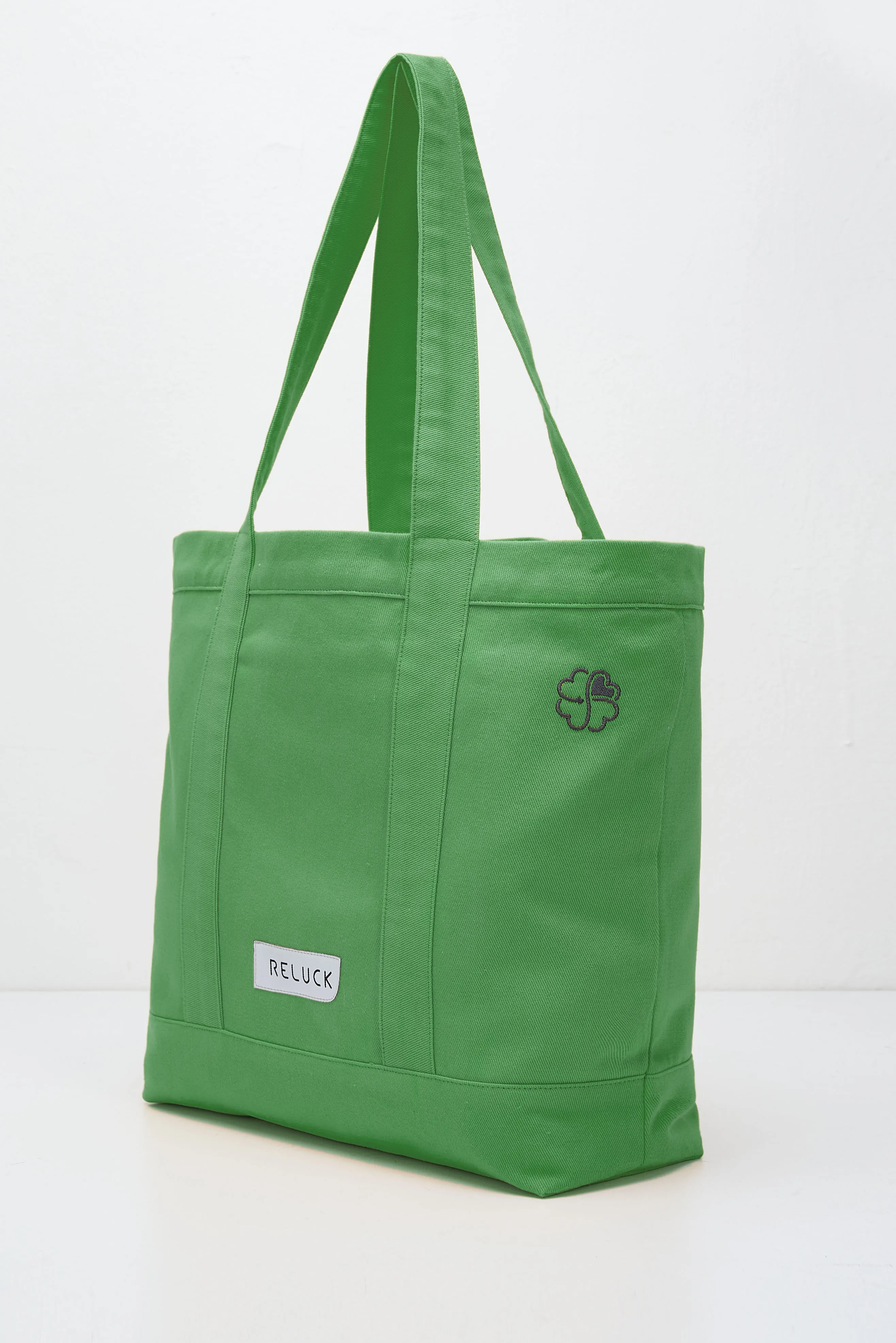 100% Recycled Daily Tote Bag Green