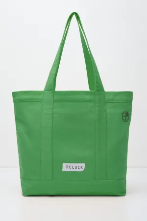 100% Recycled Daily Tote Bag Green