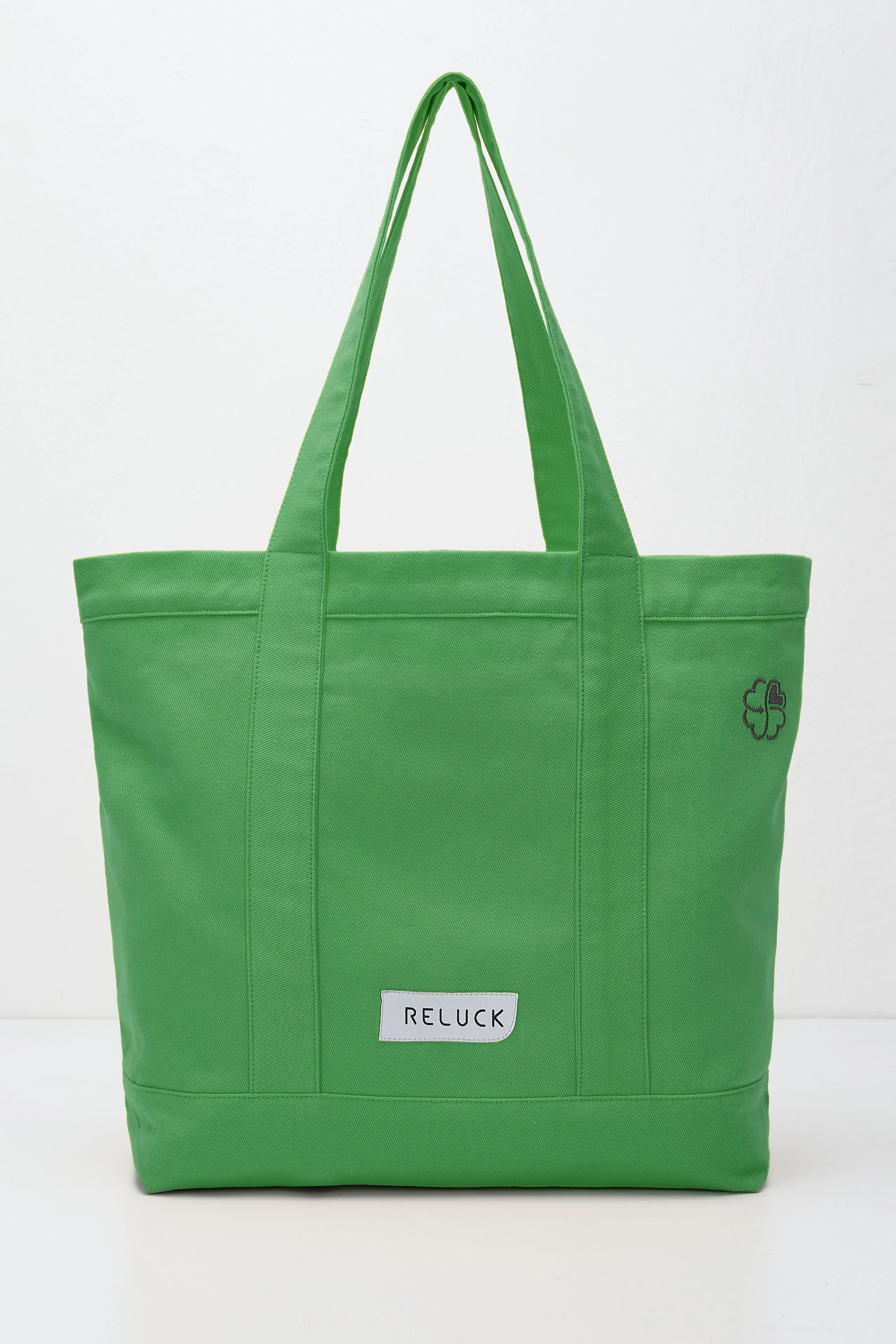 100% Recycled Daily Tote Bag Green