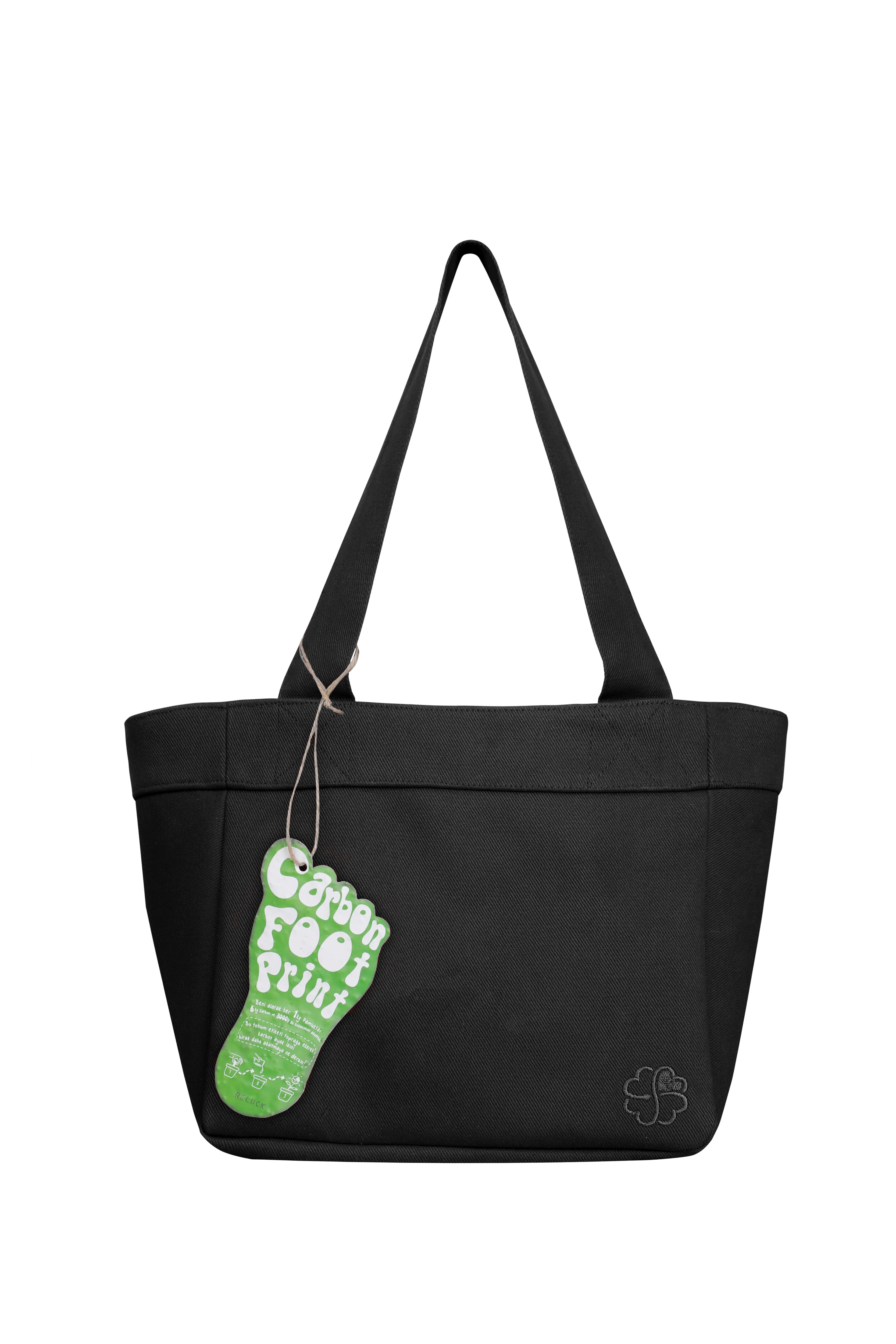 100% Recycled Mini Bag Black