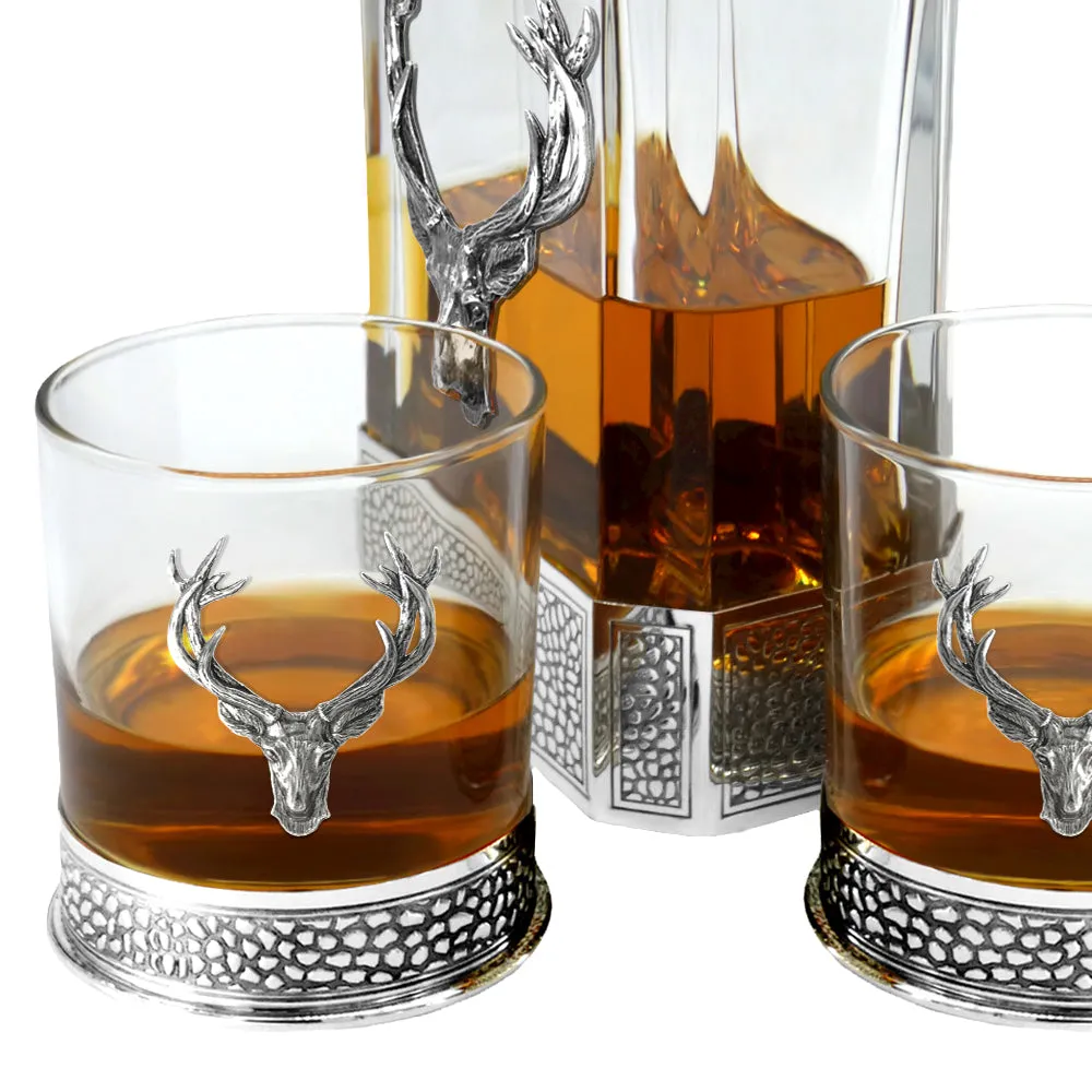 11oz REGAL STAG WHISKEY OR RUM SINGLE TUMBLER