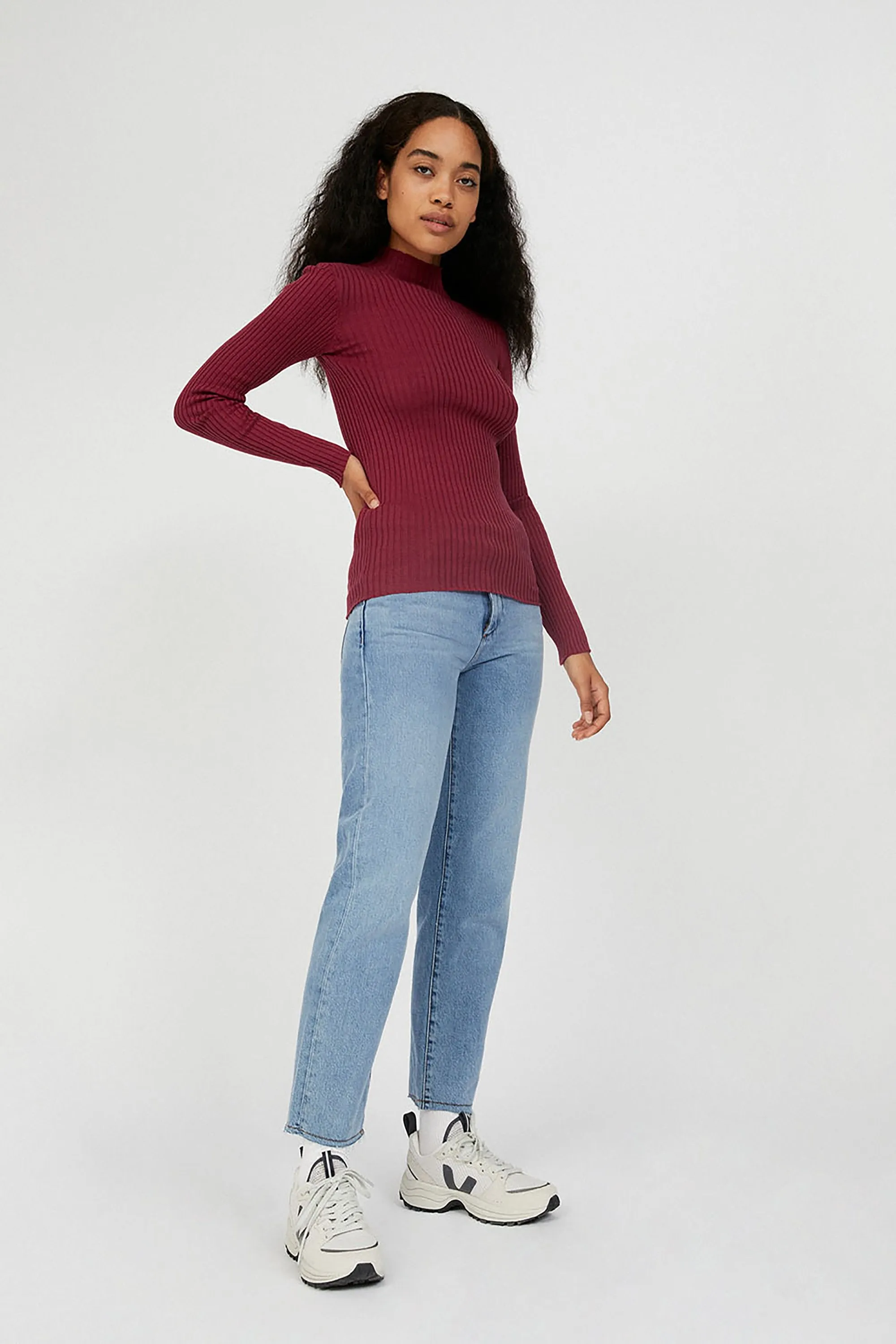 alaani sweater rosewood