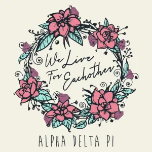 Alpha Delta Pi Sisterhood Floral Design