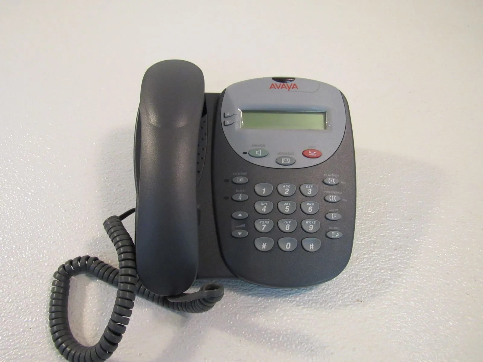 Avaya Digital Telephone Handset IP Office Black/Gray Corded 2402 -- New