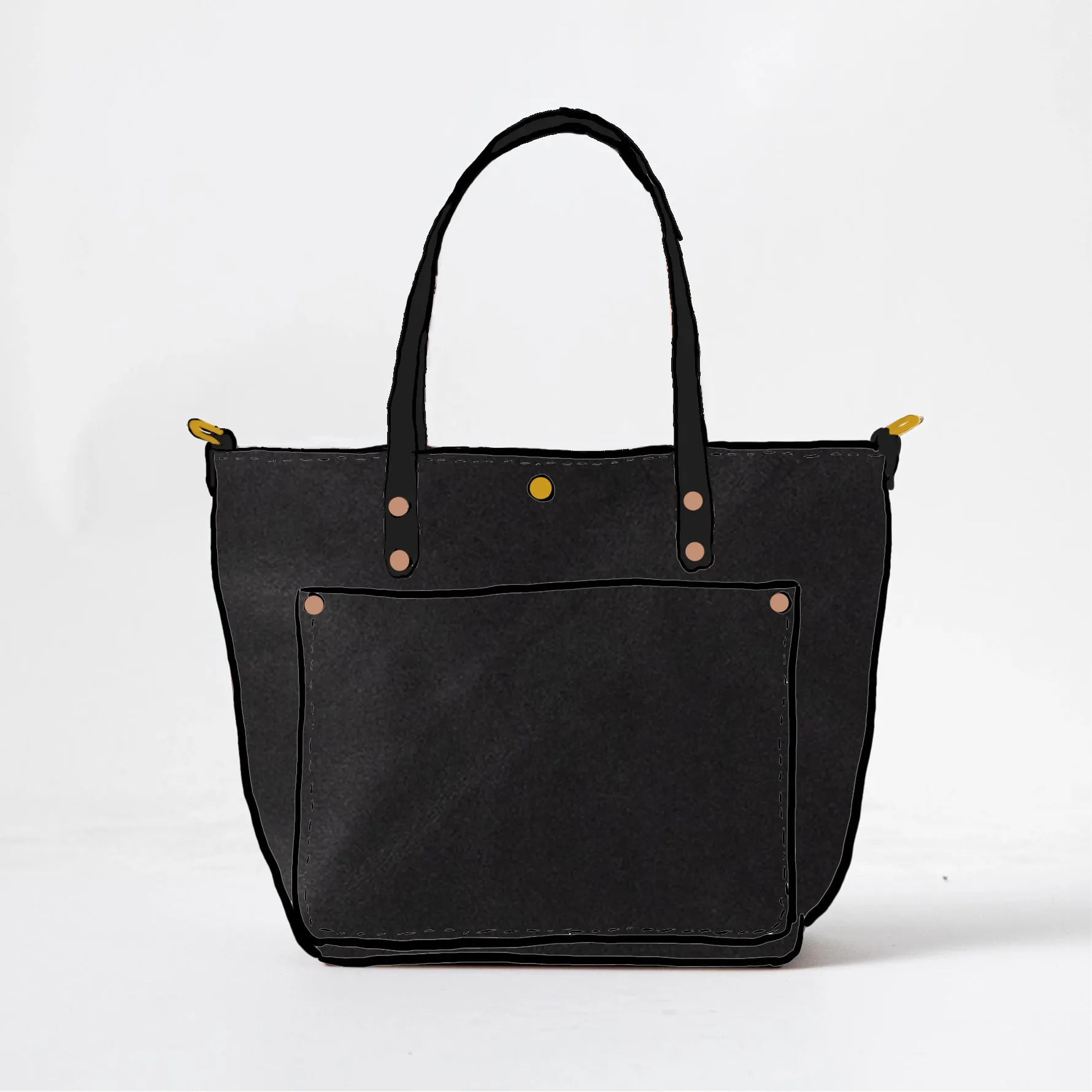 Black Harvest Travel Tote