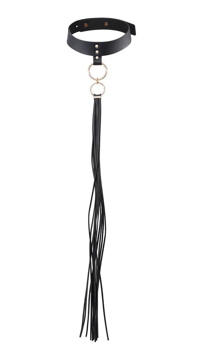 Black Tassel Choker