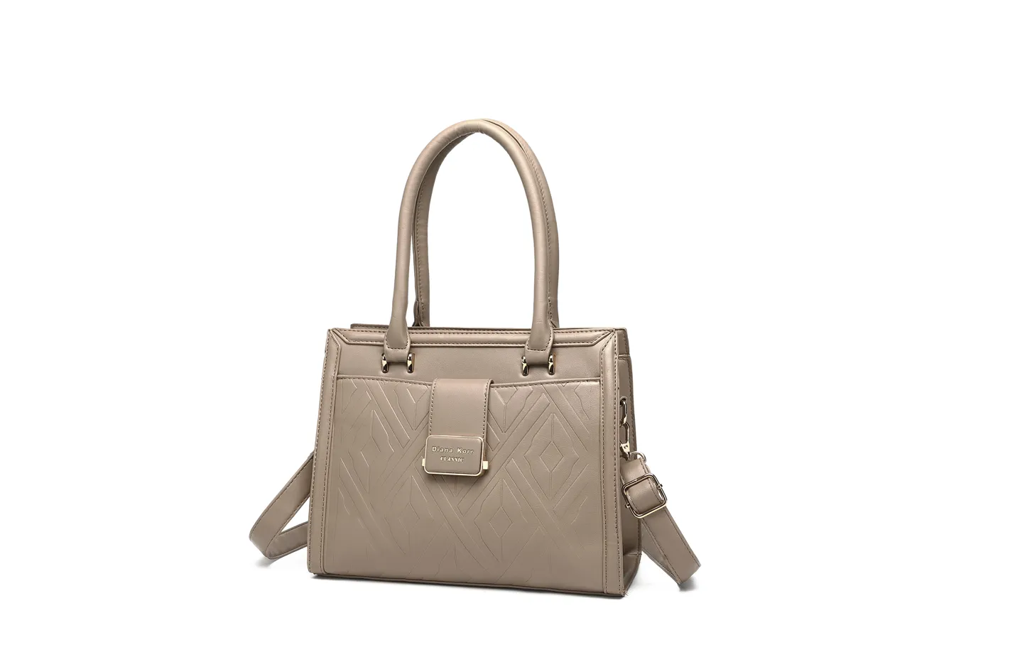 Chic Synthetic Beige Bag – Elegant & Versatile Handbag for Any Occasion,ART:-DK-2002