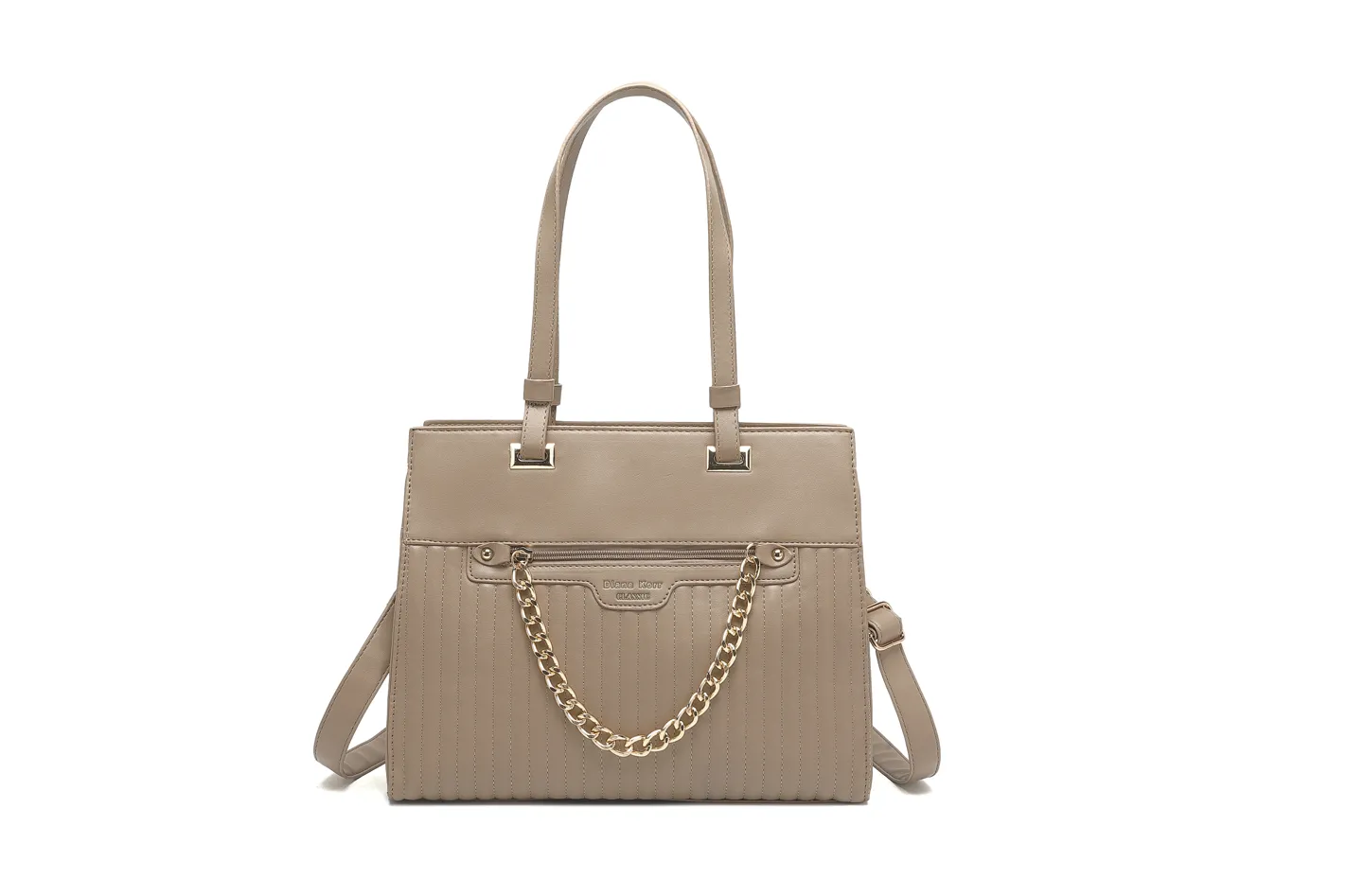 Classic Synthetic Beige Bag for Women – Elegant & Versatile Handbag,ART:-DK-2006