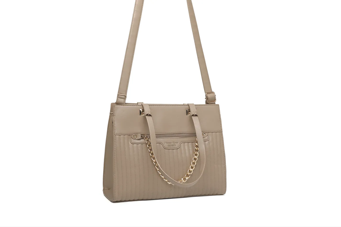 Classic Synthetic Beige Bag for Women – Elegant & Versatile Handbag,ART:-DK-2006