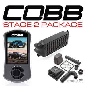 COBB FOR0050S20BK-TCM FORD Stage 2 Power Package Black with TCM F-150 Ecoboost Raptor / Limited