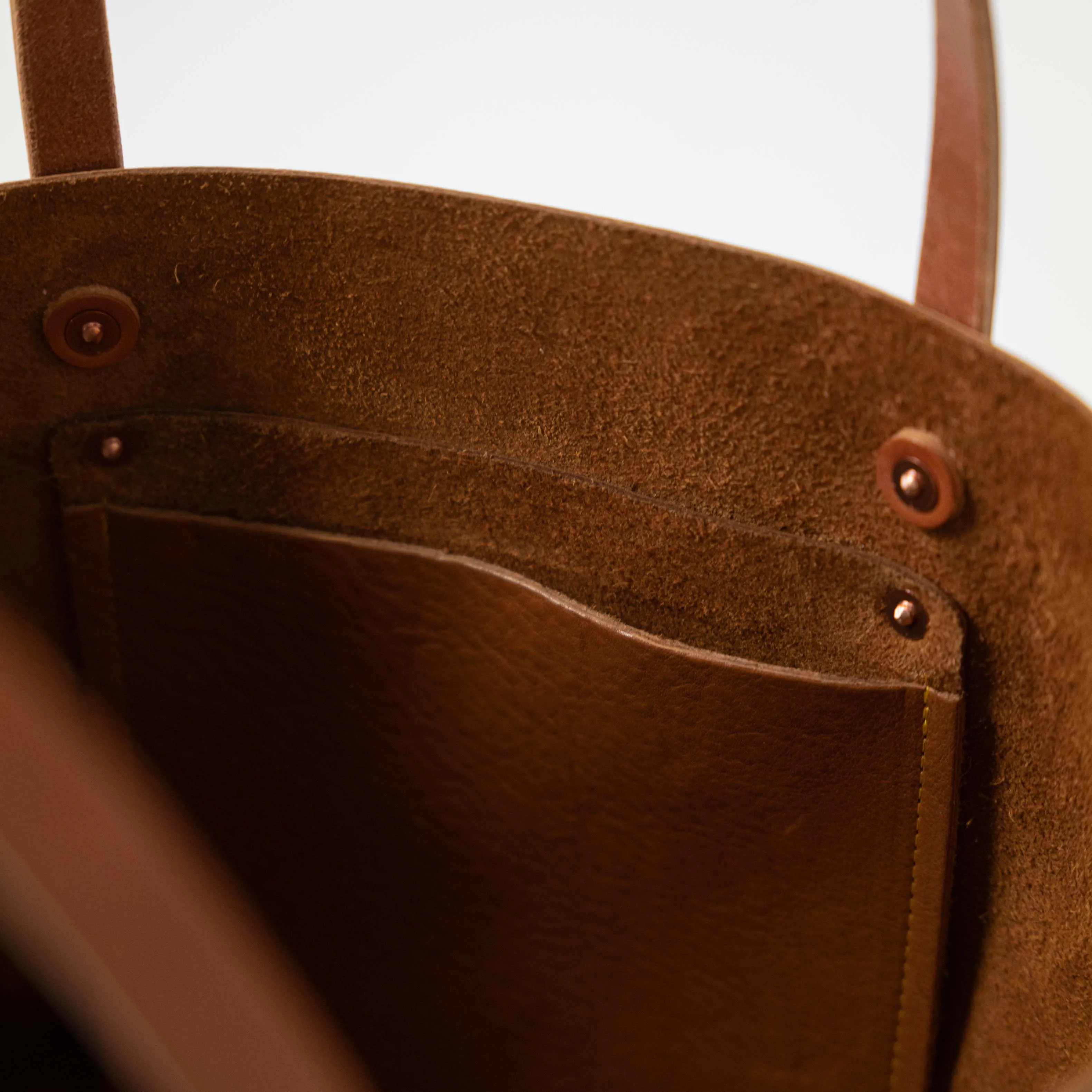 Cognac Cypress East West Tote