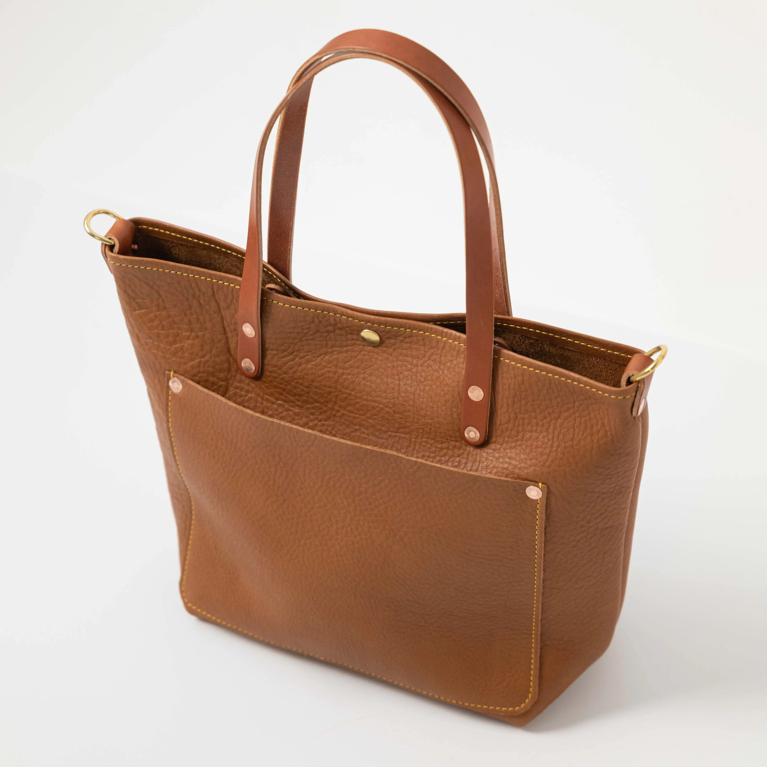 Cognac Cypress Travel Tote