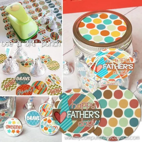 Father's Day KISS PRINTABLES