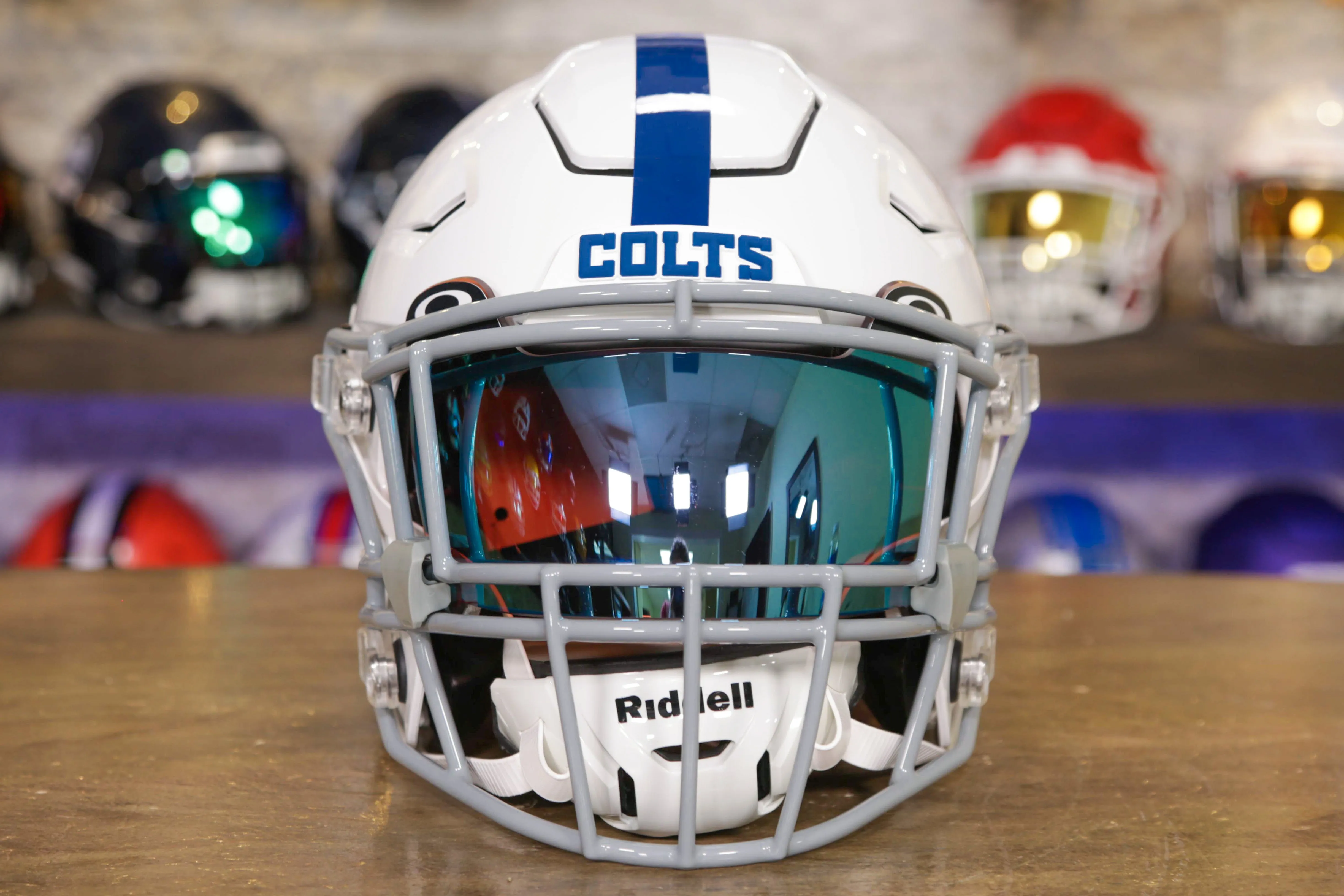 Indianapolis Colts Riddell SpeedFlex Helmet - GG Edition 00360