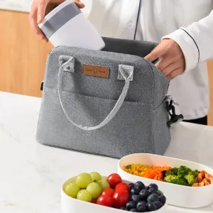 Insulated Lunch Bag High Quality Cooler Lunch Tote Portable Ice Pack Food Picnic Women Handbag Thermal Lunch Box Bag for Kids