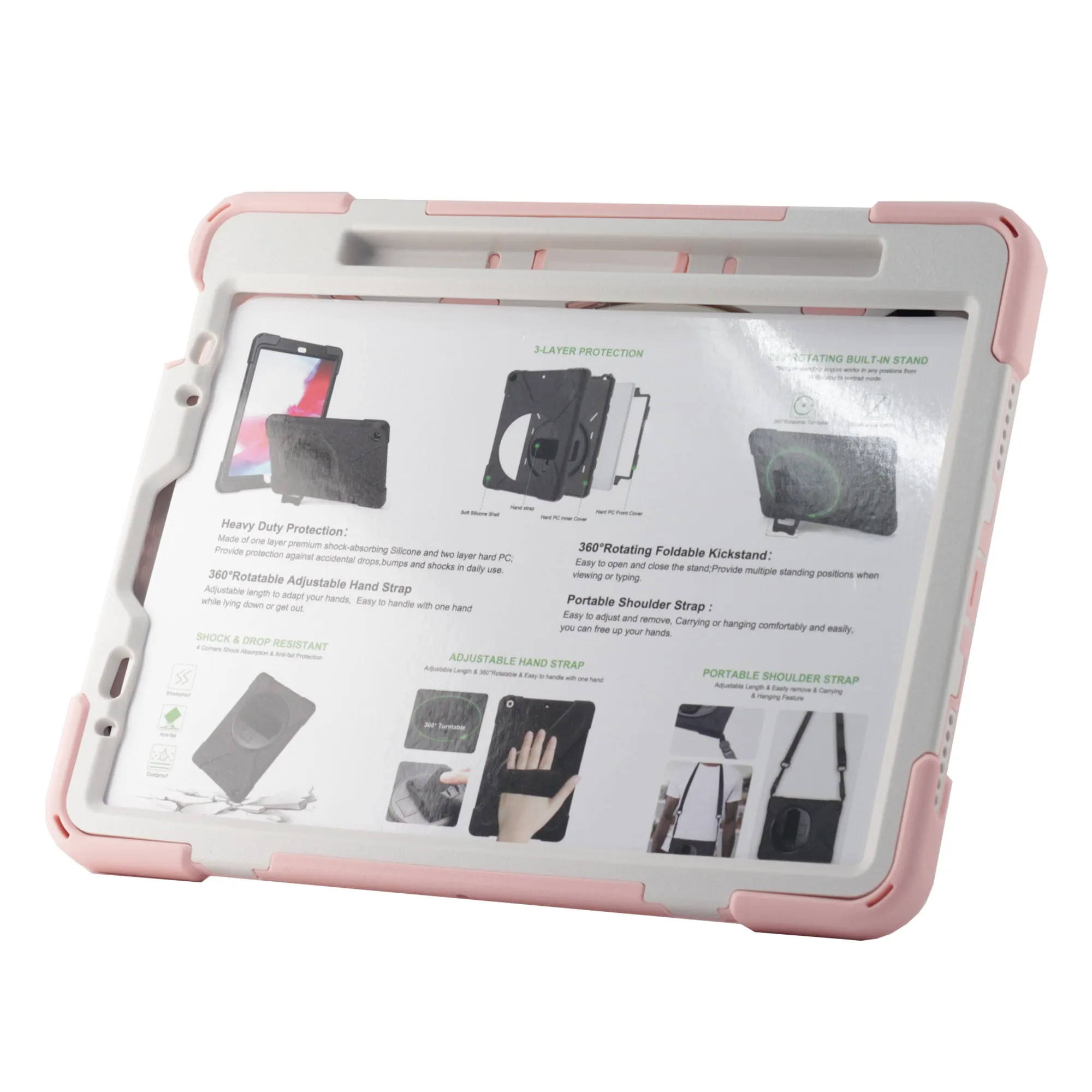 iPad Air 4 10.9 2020/ Pro 11 2018/2020/2021, Colour Pink