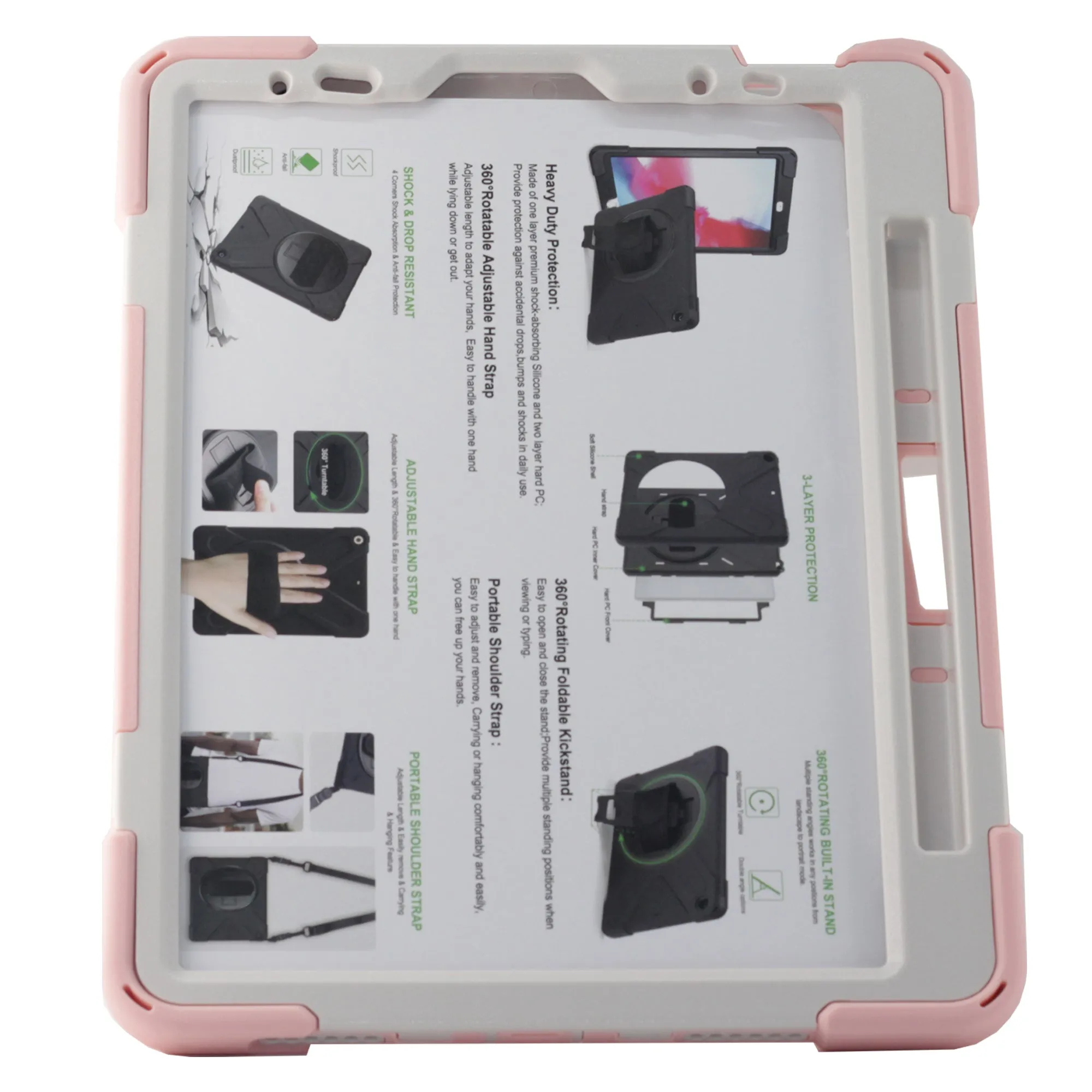 iPad Air 4 10.9 2020/ Pro 11 2018/2020/2021, Colour Pink