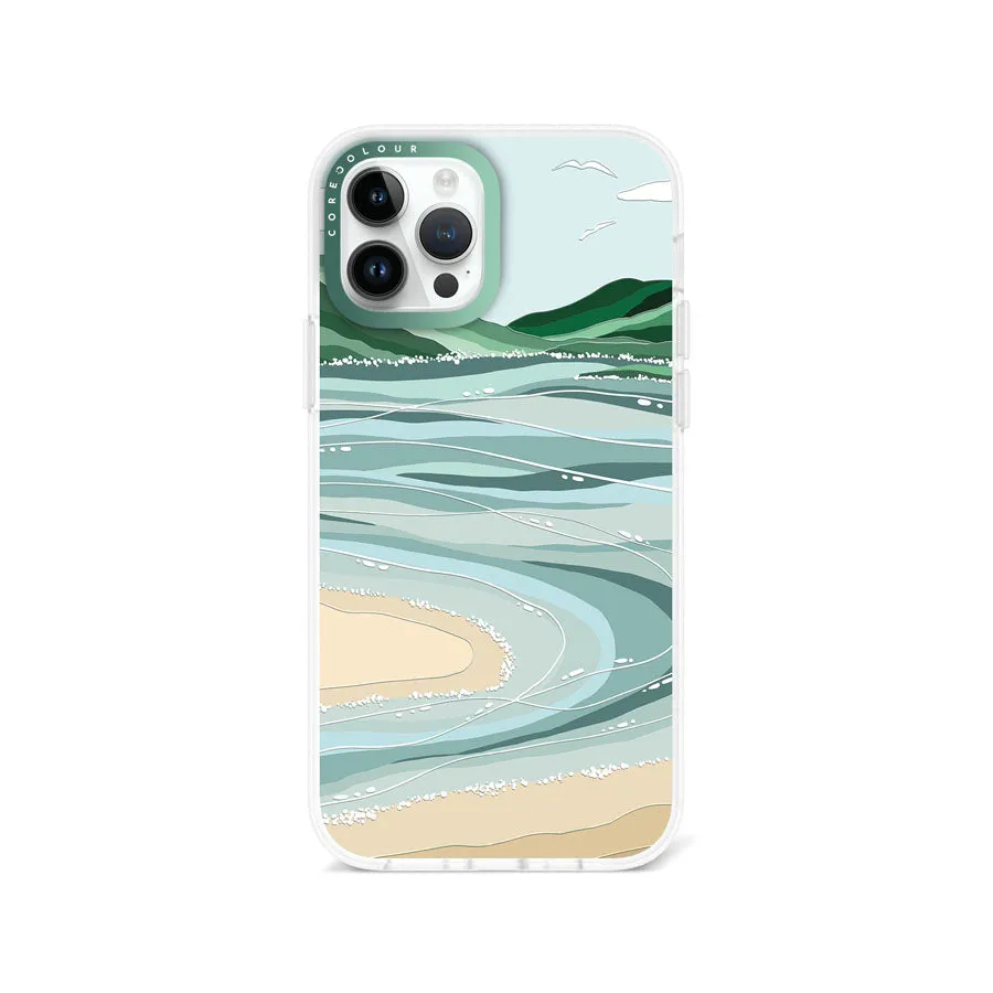 iPhone 12 Pro Whitehaven Beach Phone Case Magsafe Compatible