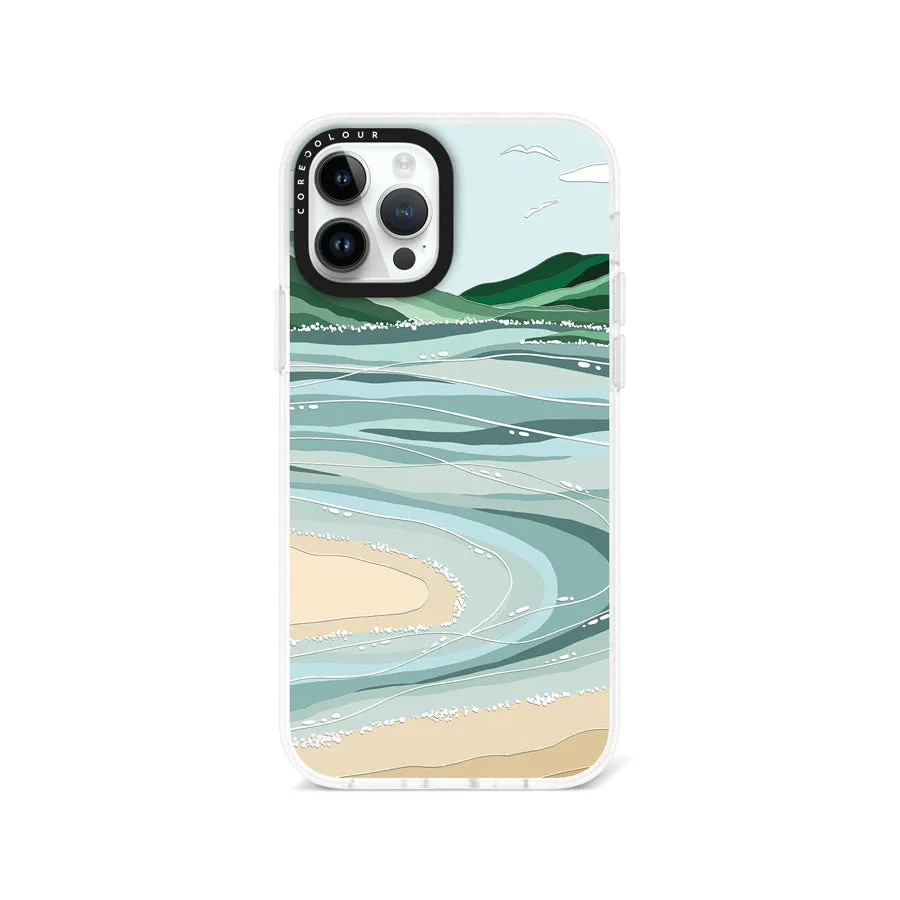 iPhone 12 Pro Whitehaven Beach Phone Case Magsafe Compatible