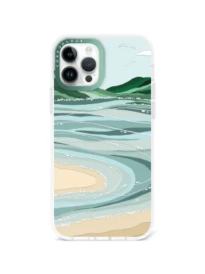 iPhone 12 Pro Whitehaven Beach Phone Case Magsafe Compatible