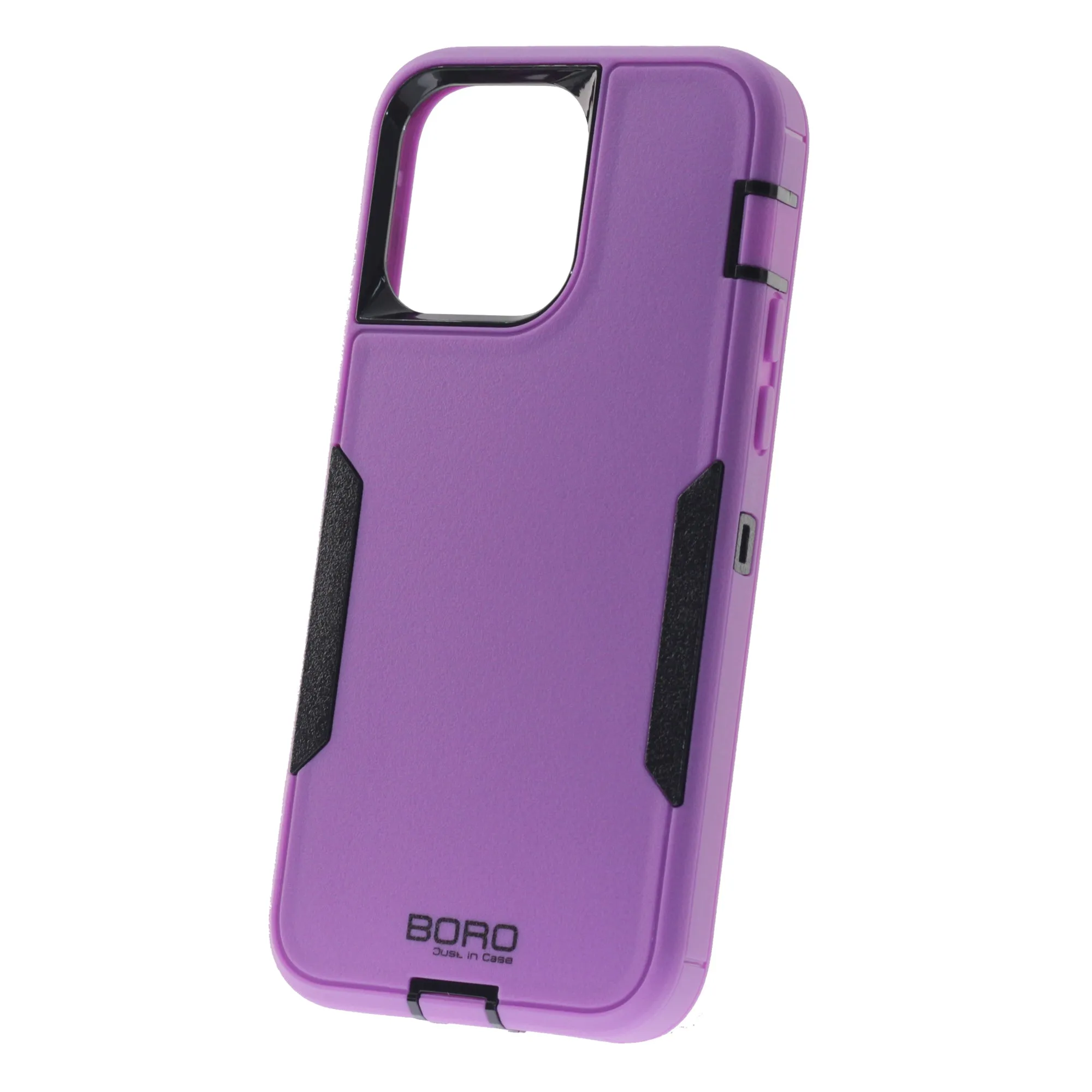 iPhone 14 Plus, Defender Case, (BORO) Color Purple