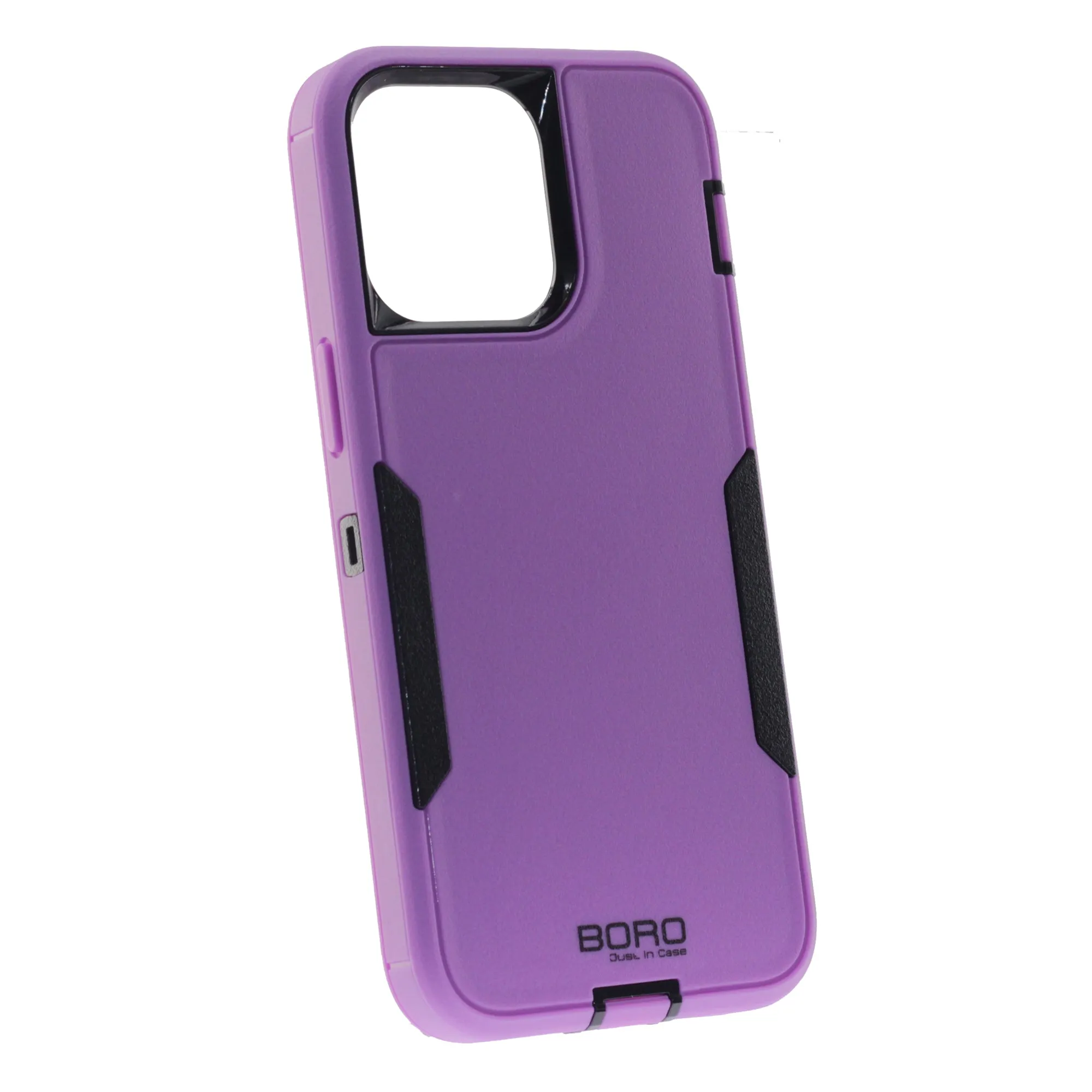 iPhone 14 Plus, Defender Case, (BORO) Color Purple