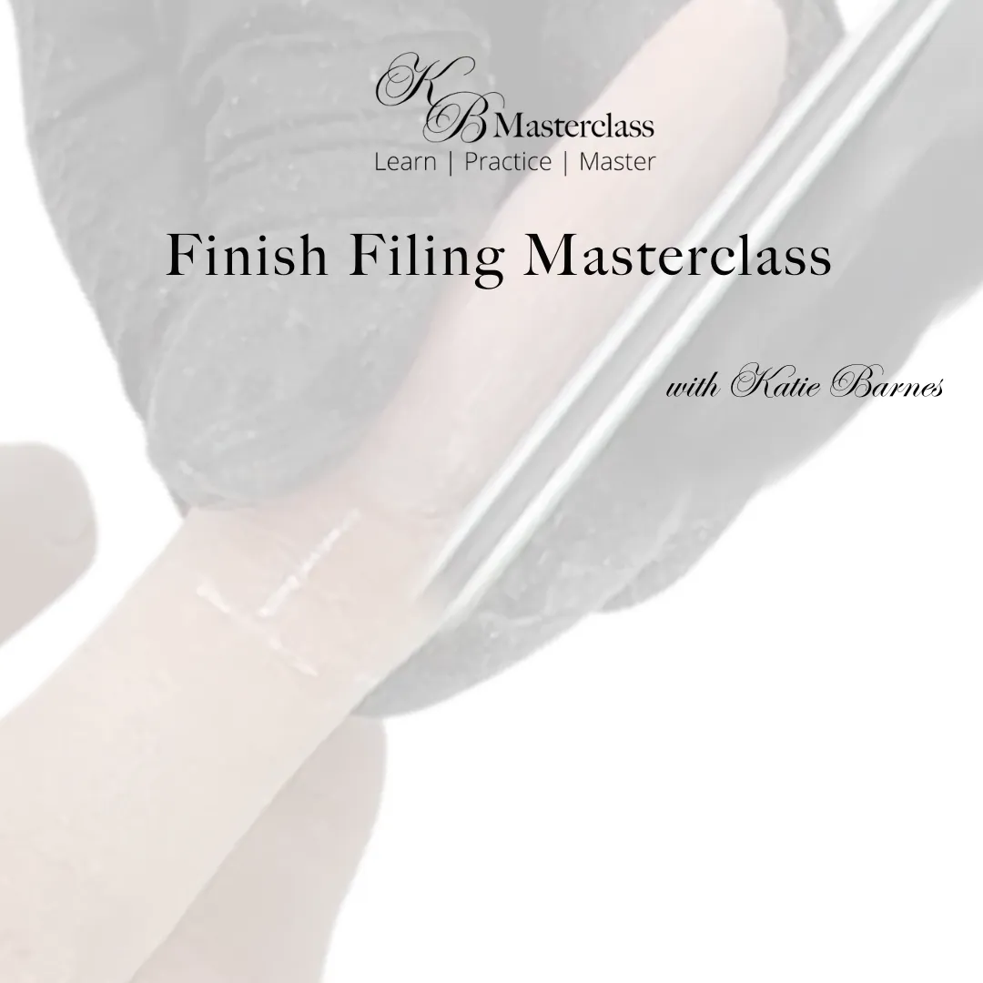 KB Masterclass | Finish Filing and Shaping Salon Acrygel