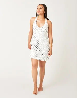 La Jolla Dress: Cloud Polka Dot - FINAL SALE