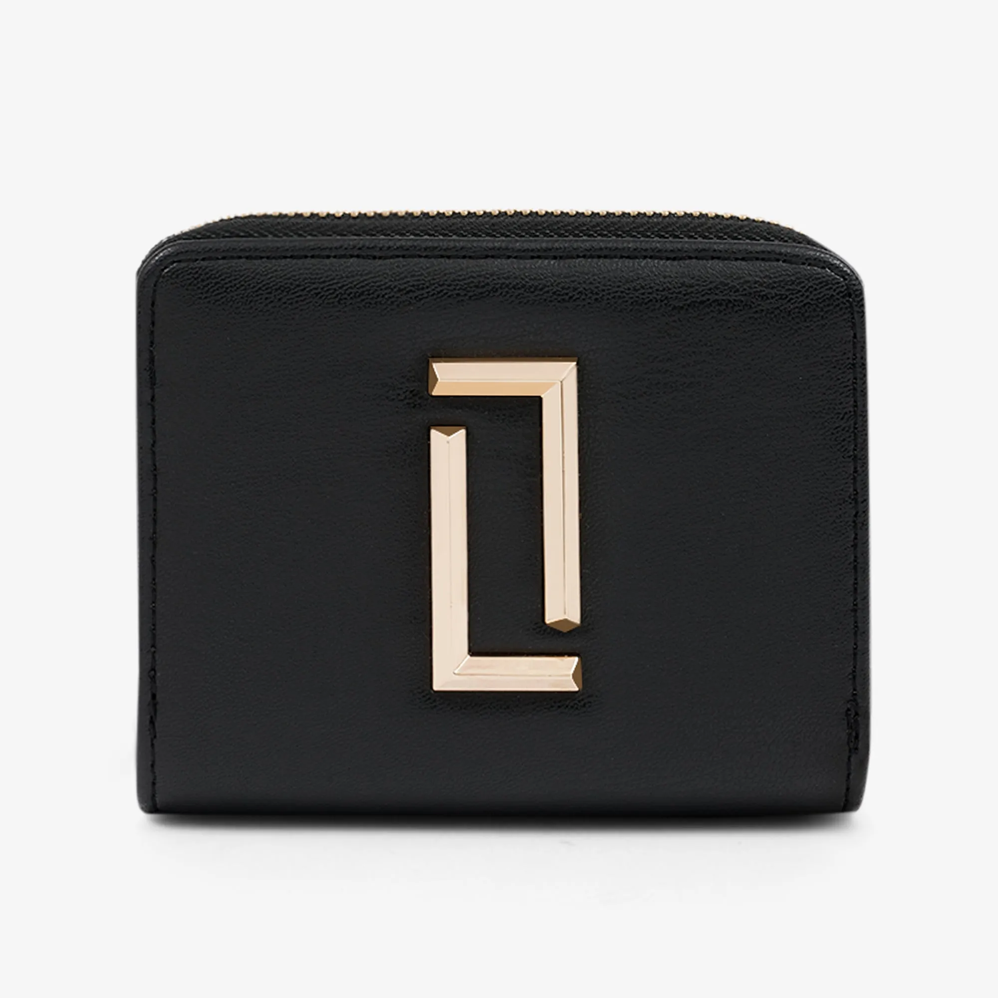 Lavie Luxe flap24 Black Small Women's Bifold wallet