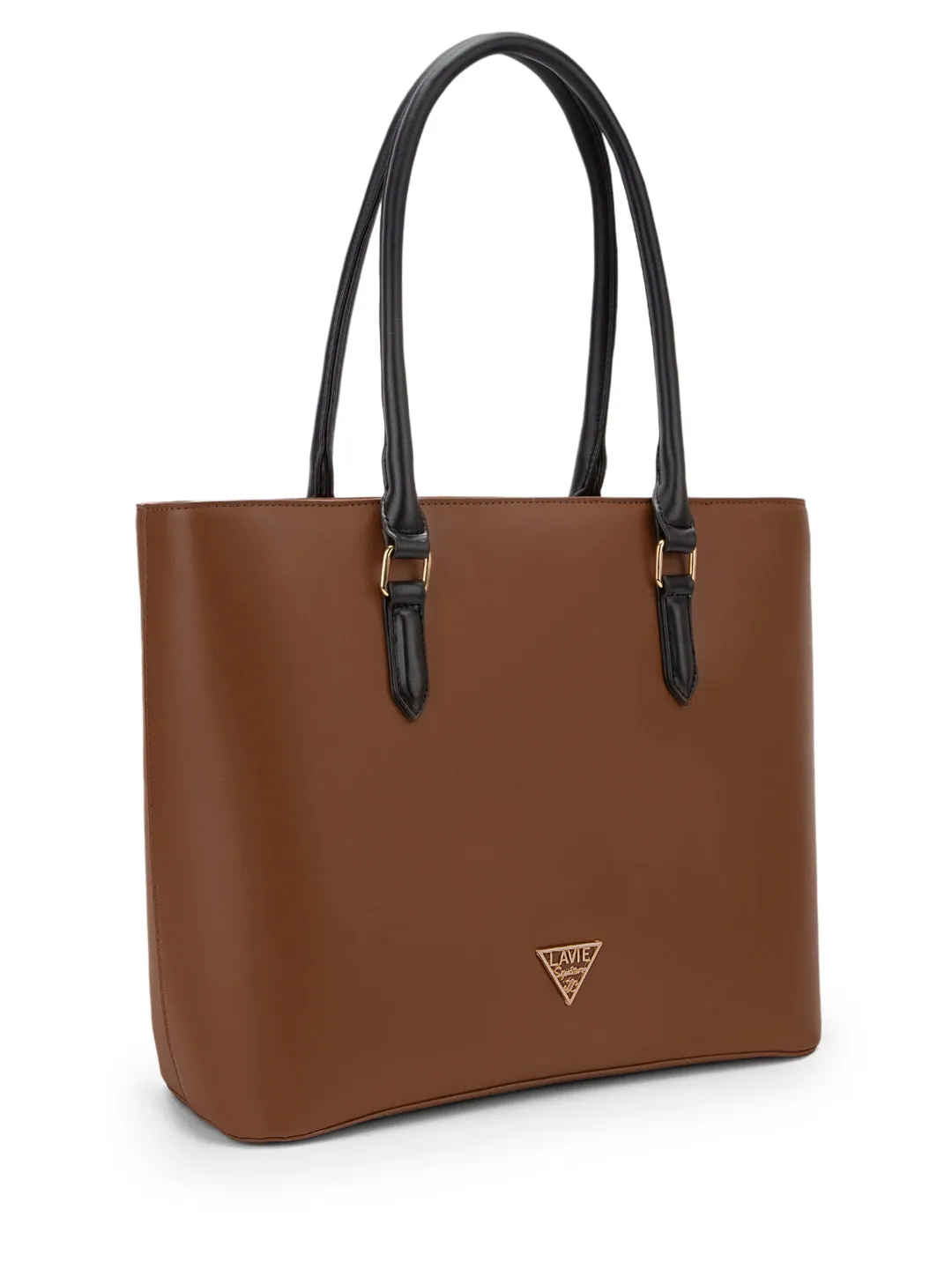 Lavie Signature Detroit Pro Large Dark Tan Womens Tote