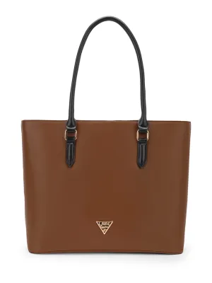 Lavie Signature Detroit Pro Large Dark Tan Womens Tote