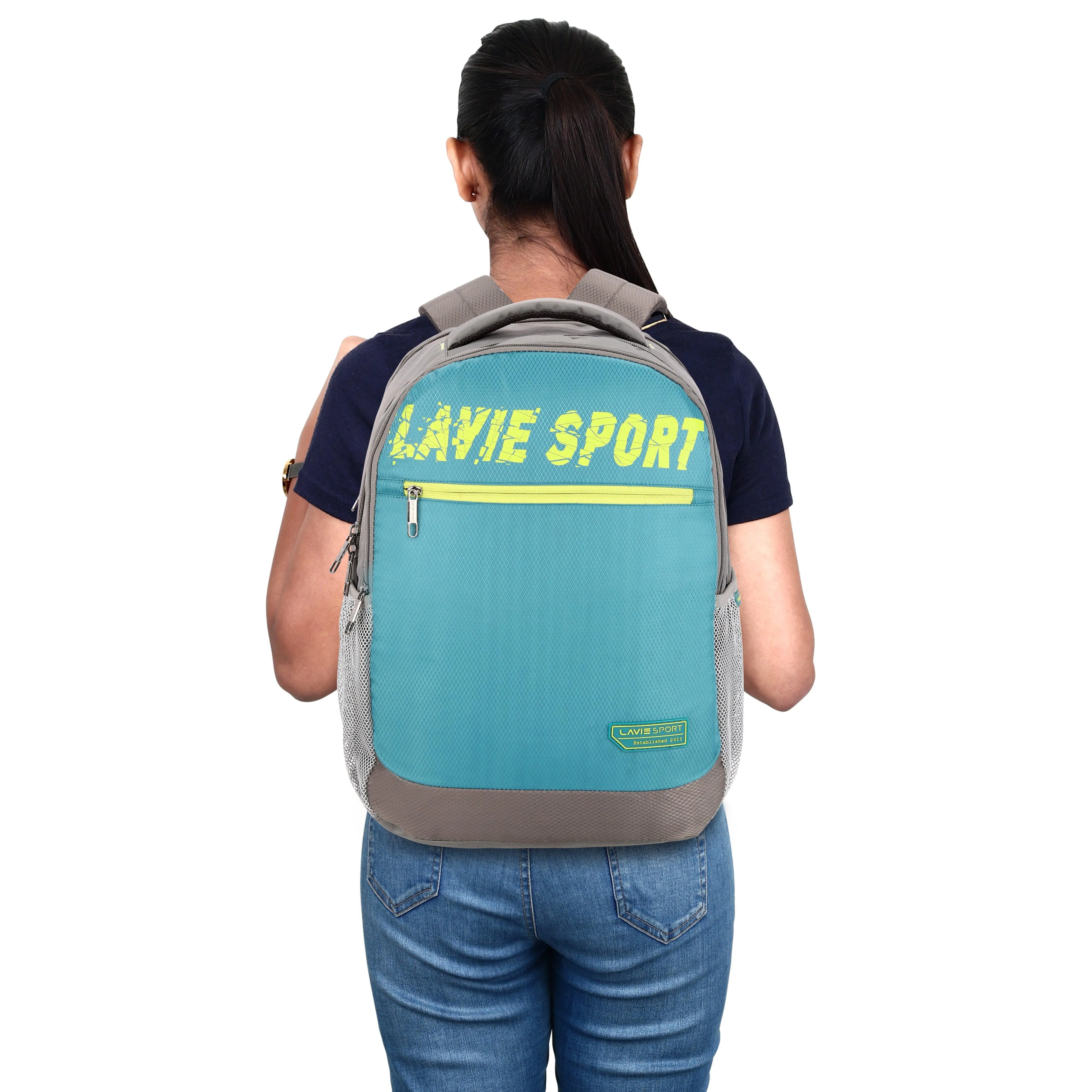 Lavie Sport 35L Sport Casual Backpack For Boys & Girls Teal