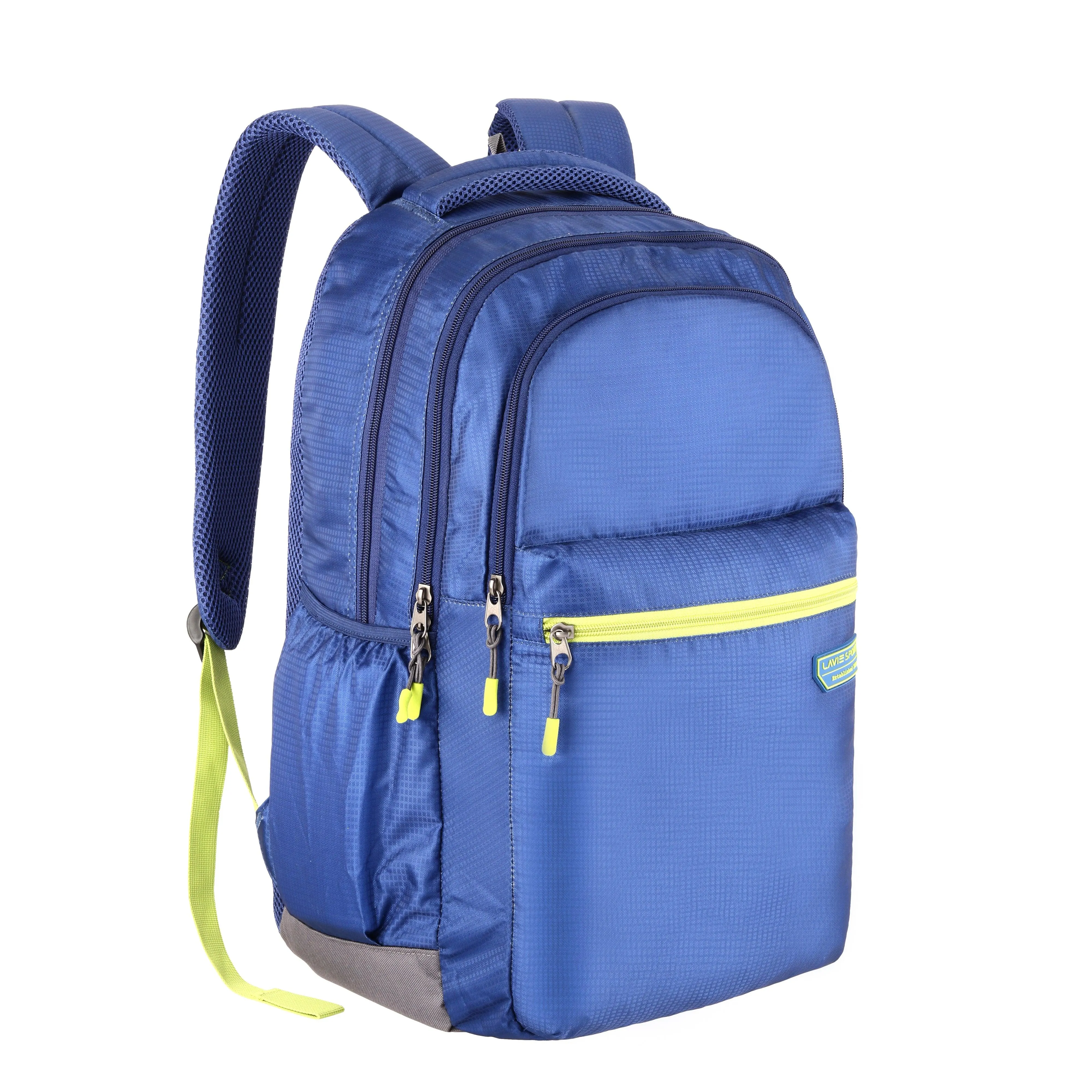 Lavie Sport Axis 31L Laptop Backpack with Raincover & Combi-lock For Men & Women|Boys & Girls Royal Blue