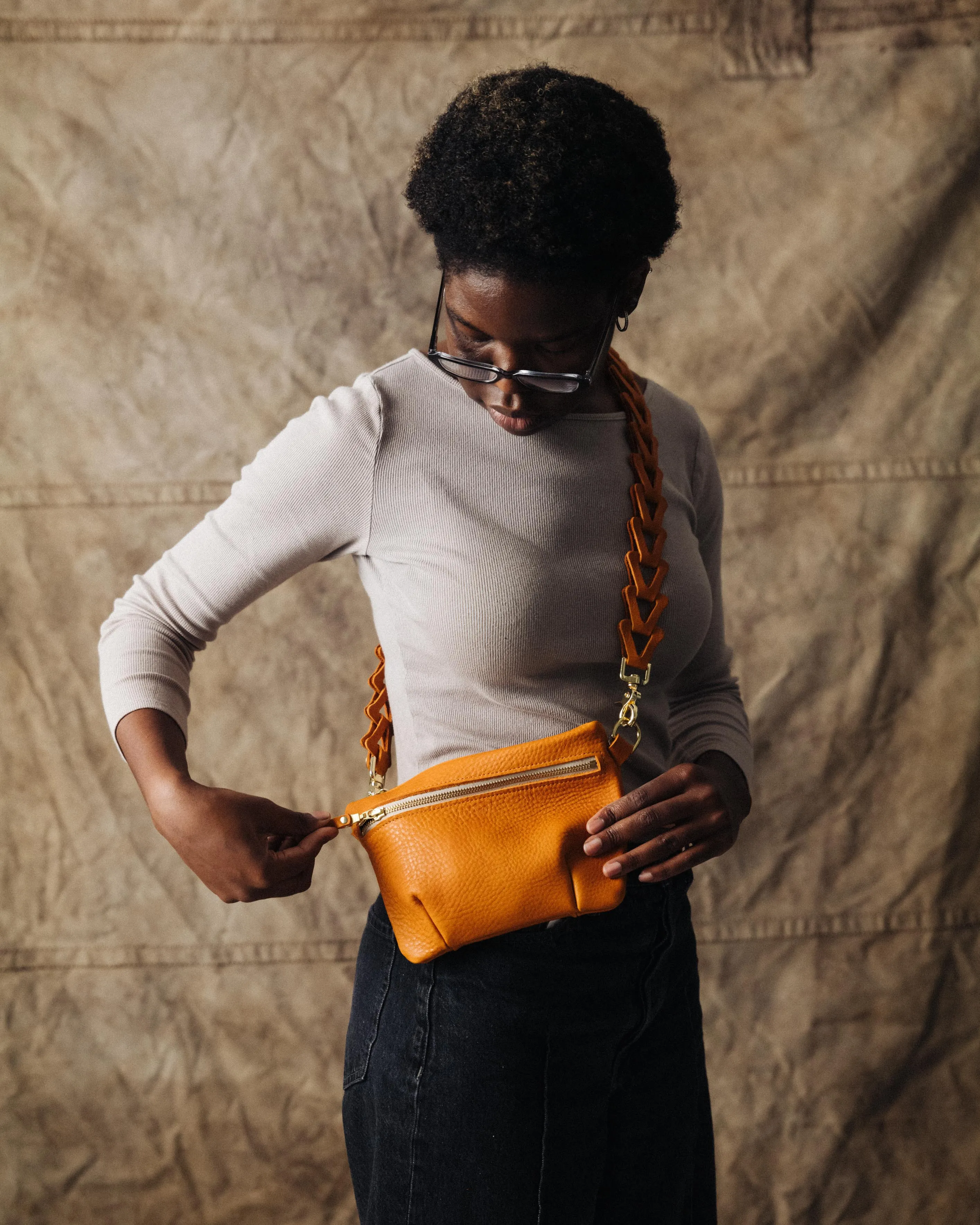 Leaf Cypress Belt Bag