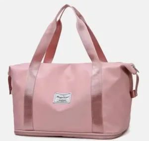 Pink Travel Duffel Bag for Men & Women 4039