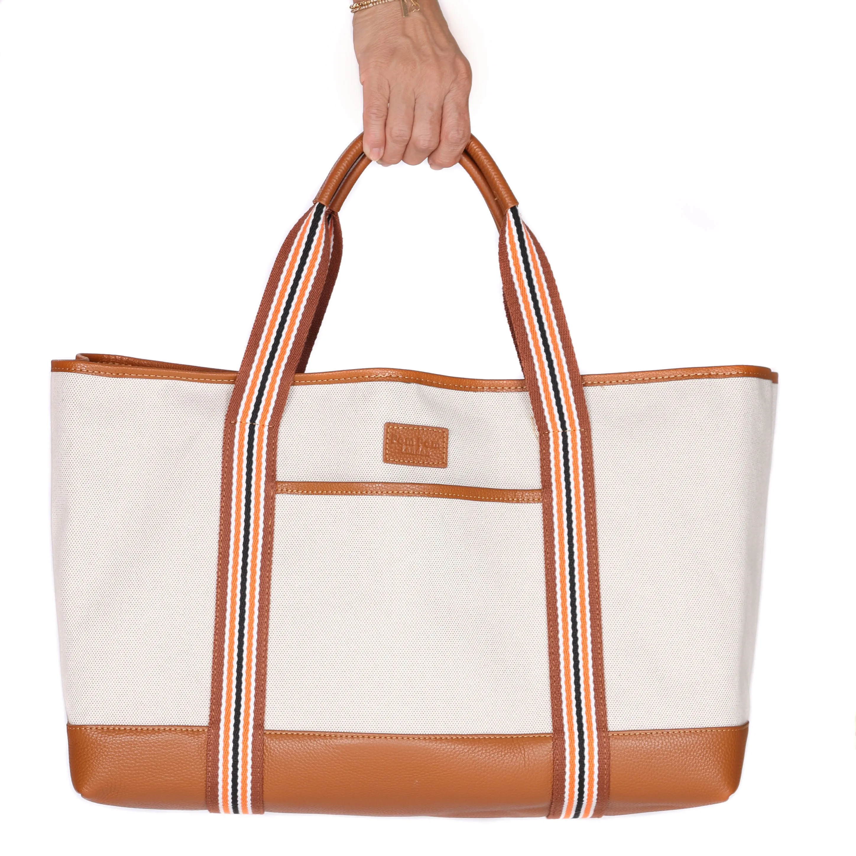 Pom Pom London Padstow Tote Tan