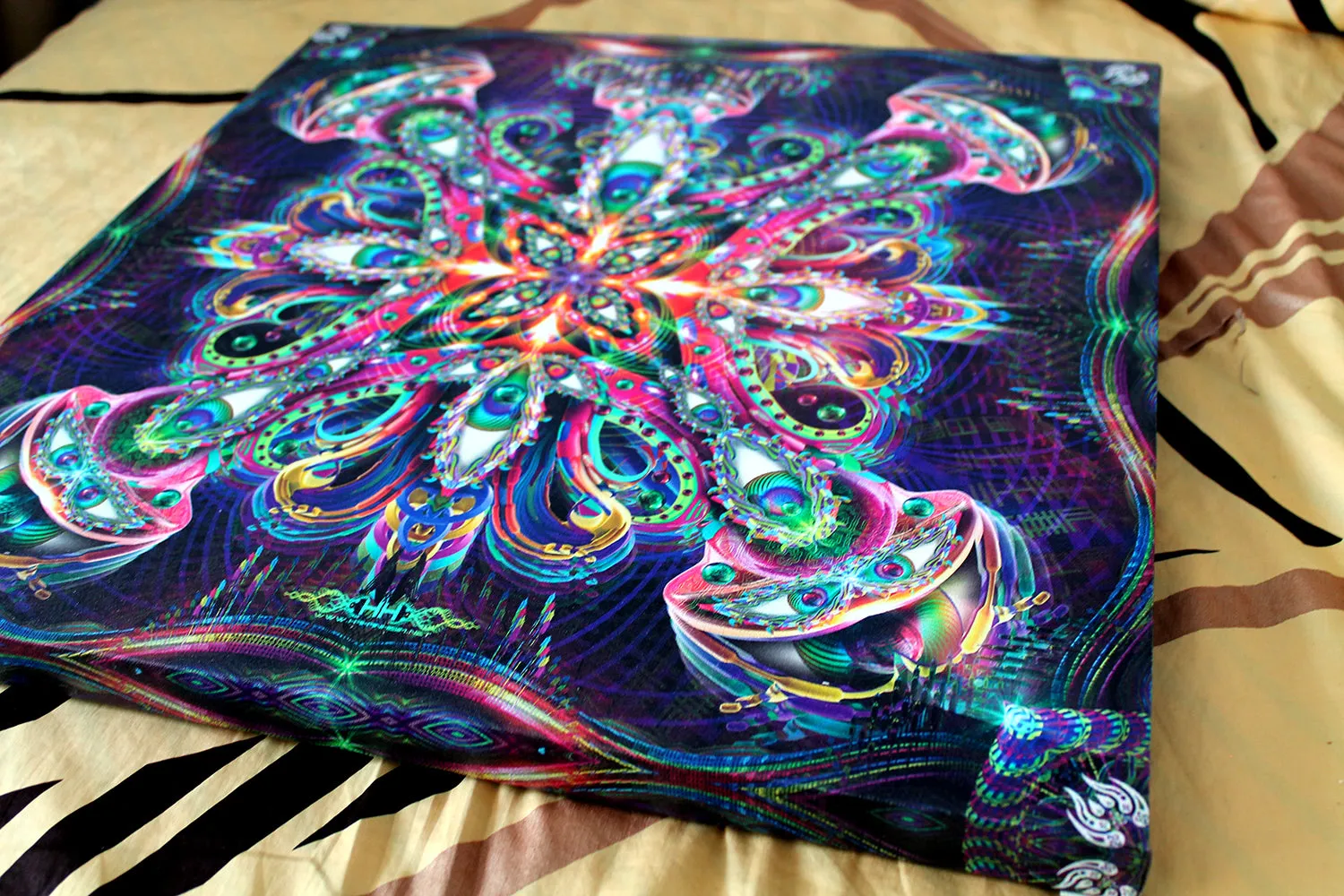 "Venusian Cross" Stretched Canvas Print