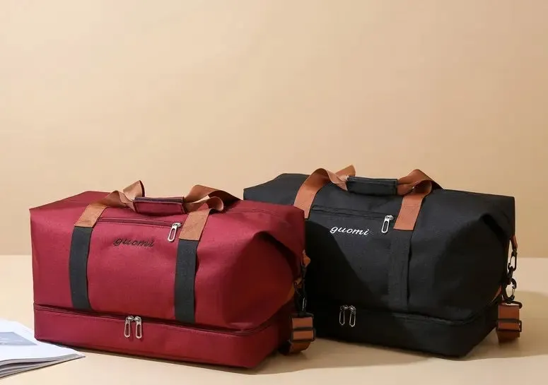 Red Travel Duffel Bag for Men & Women 4130