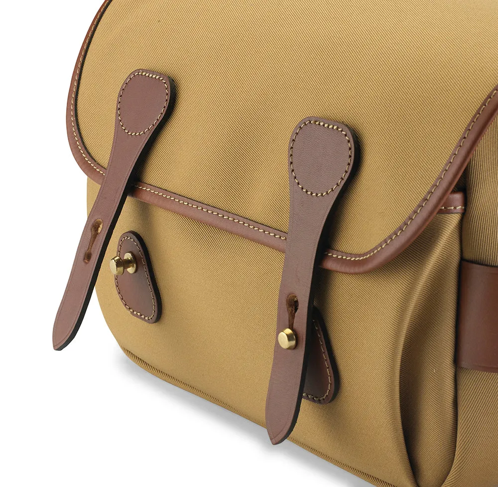 S3 Camera Bag - Khaki Canvas / Tan Leather