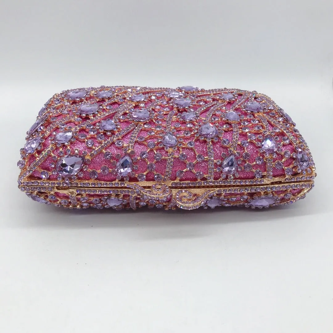 Siena Rhinestones Clutch Bag