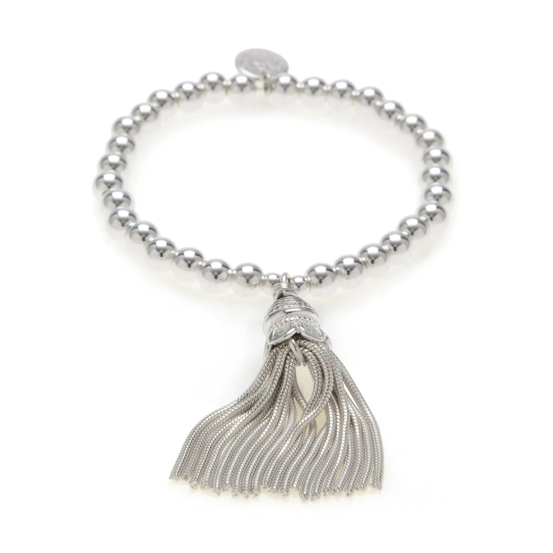 Tassel Medium Ball Bracelet