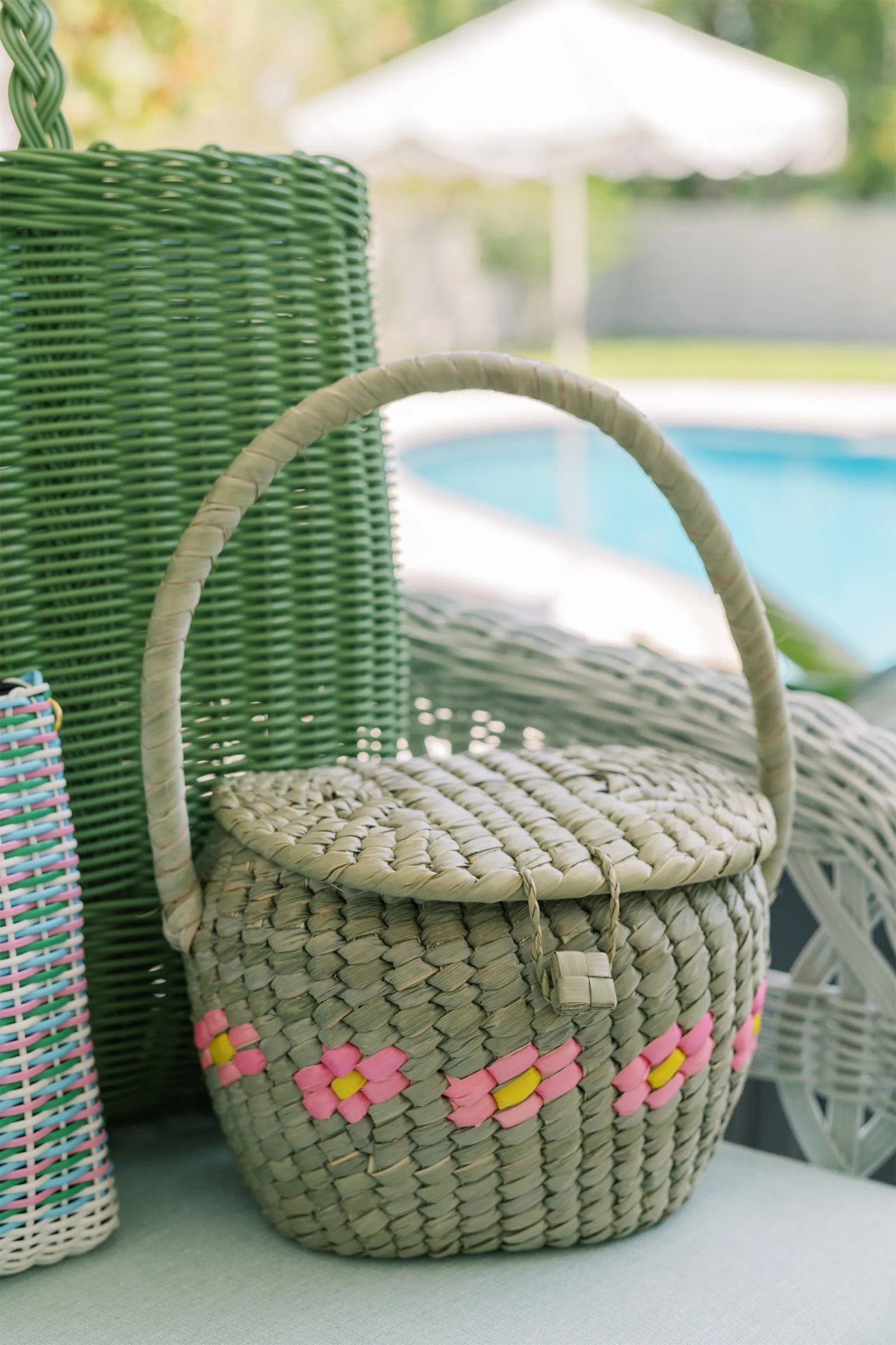 The Beach Rose Basket