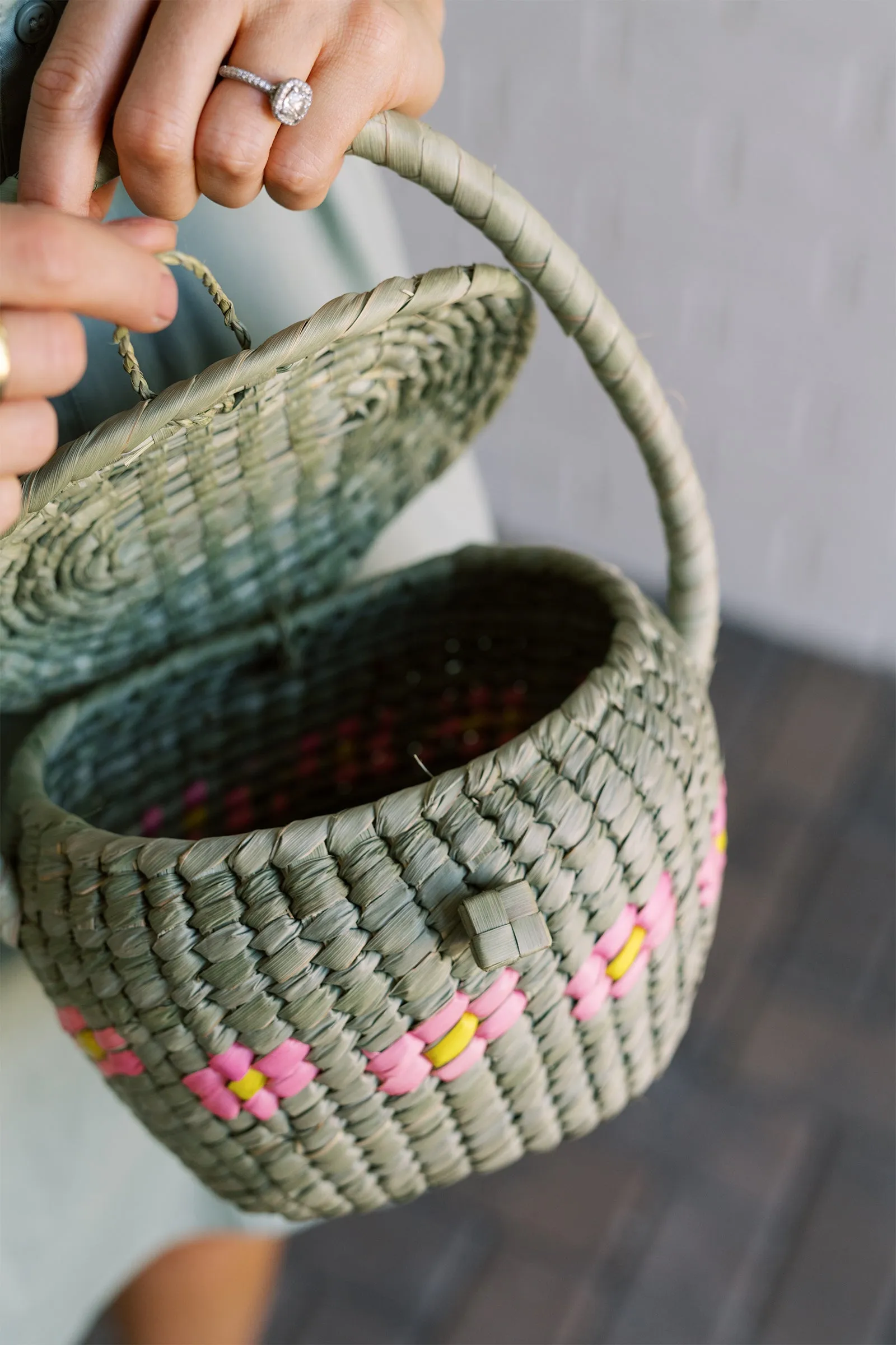 The Beach Rose Basket