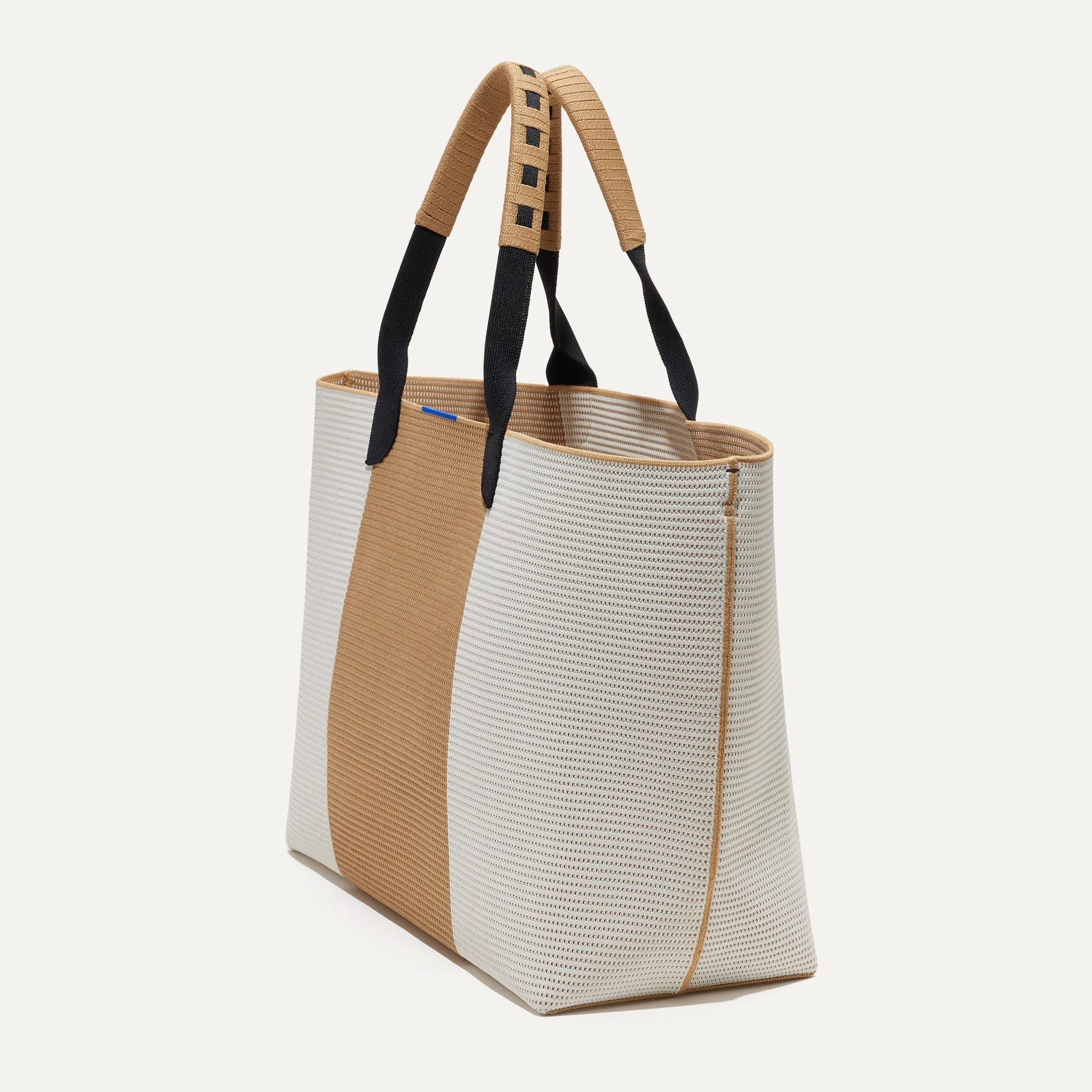 The Lightweight Mega Tote - Camel Colorblock