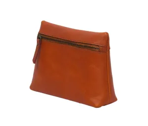 Timeless Elegance: Tan Leather Clutch Bag - Elevate Your Style. Art: BG-1414